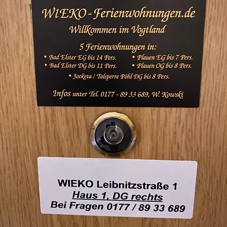 Apartment Wieko Leibnizstr. H1, Dg Rechts Plauen